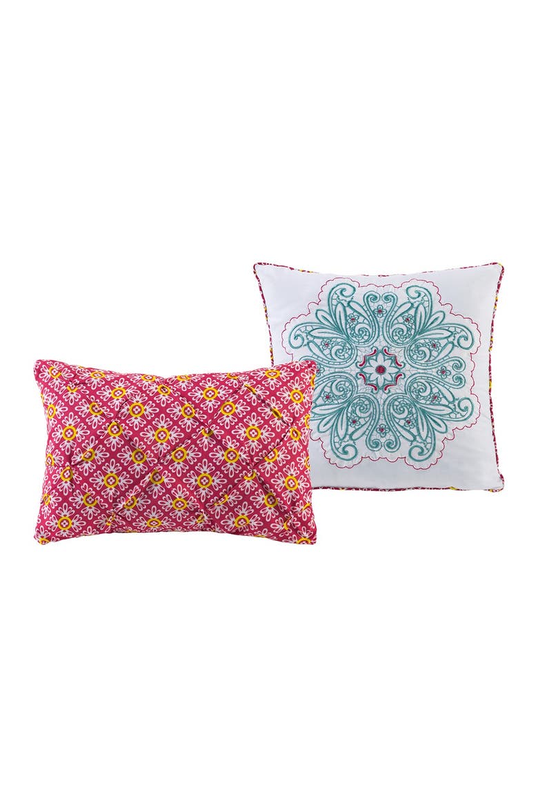 Windsor Reversible Medallion Quilt Set - Queen, Alternate, color, MULTI