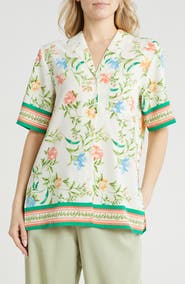 WAYF Scarf Camp Shirt