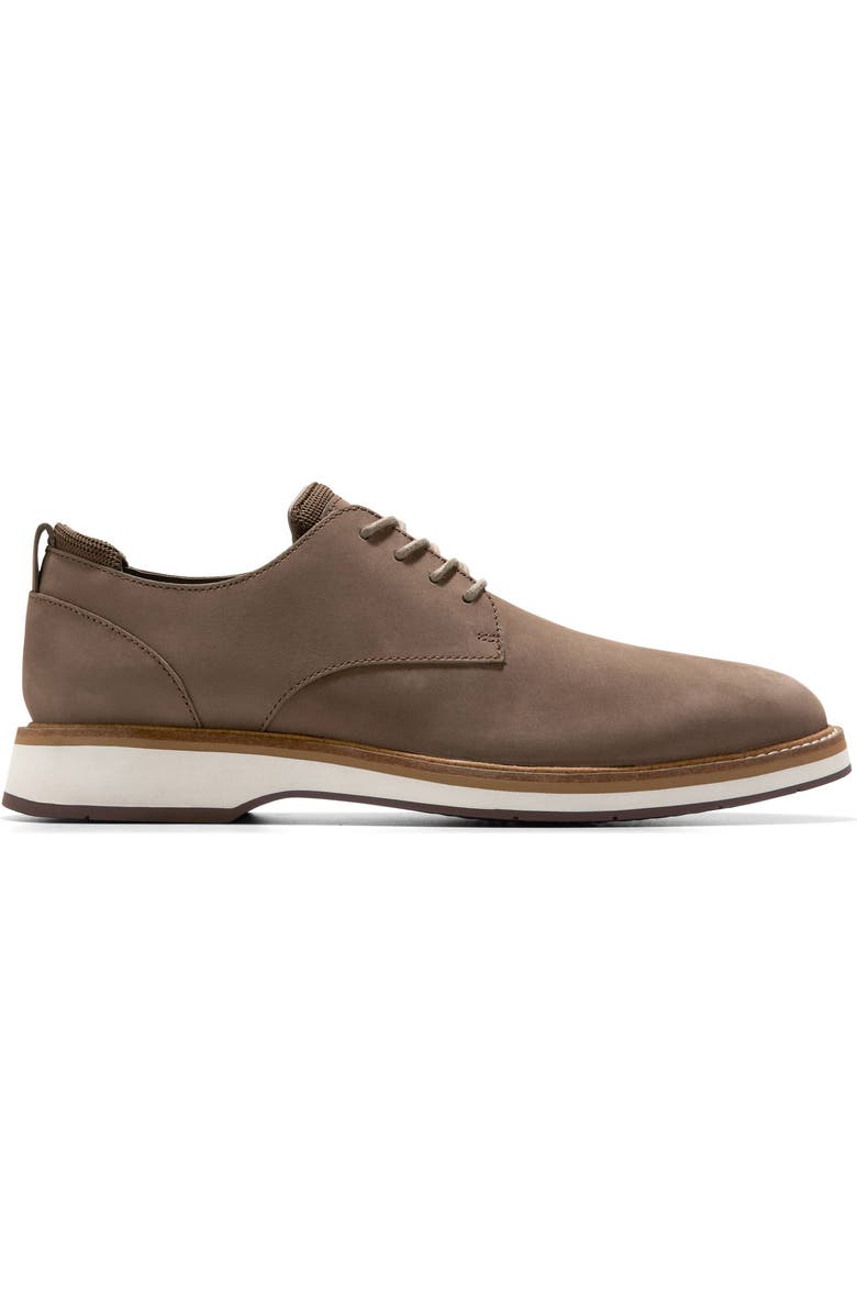 Cole Haan Osborn Plain Toe Derby, Alternate, color, Truffle Nubuck / Ivory