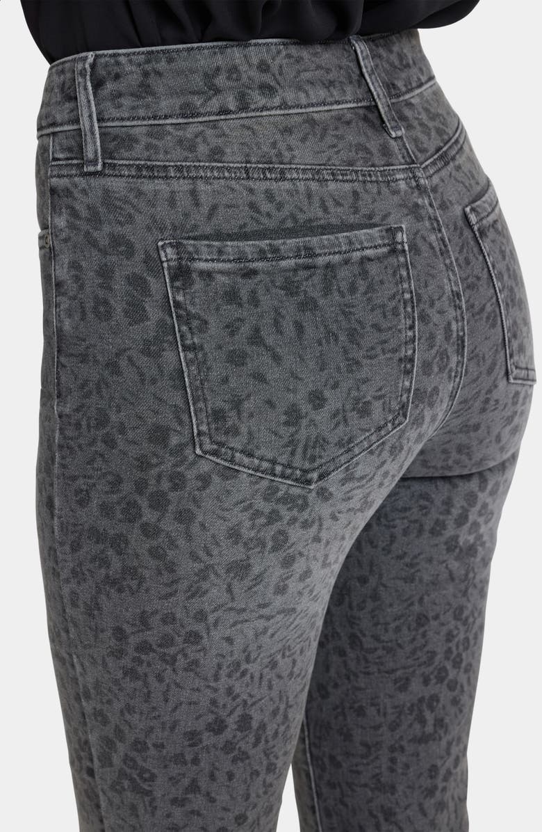 NYDJ Marilyn High Waist Straight Leg Jeans, Alternate, color, Grey Daniela Ditsy