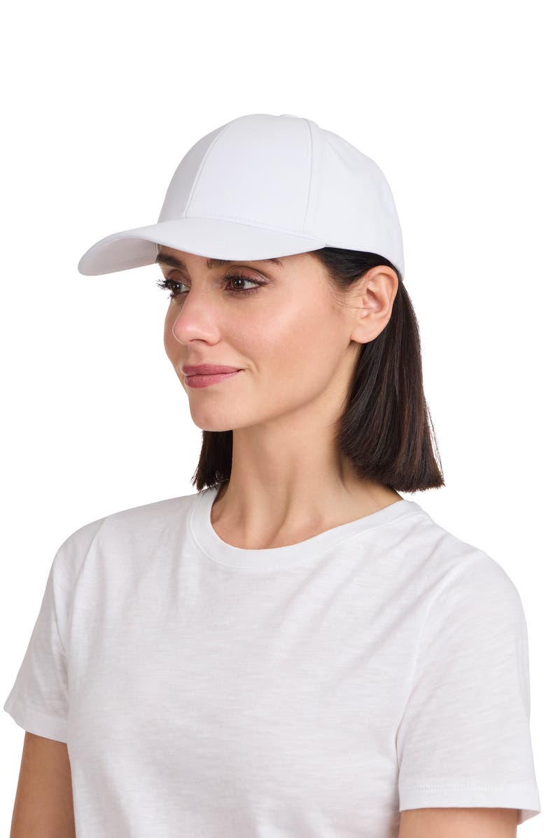 Bruno Magli Cotton Twill Baseball Cap, Alternate, color,