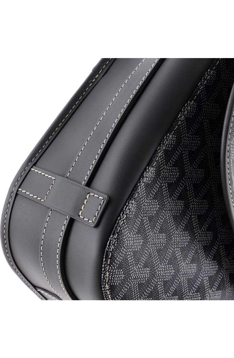 Pre-Owned Goyard Belvedere II Messenger Bag Coated Canvas MM, Alternate, color, Gray