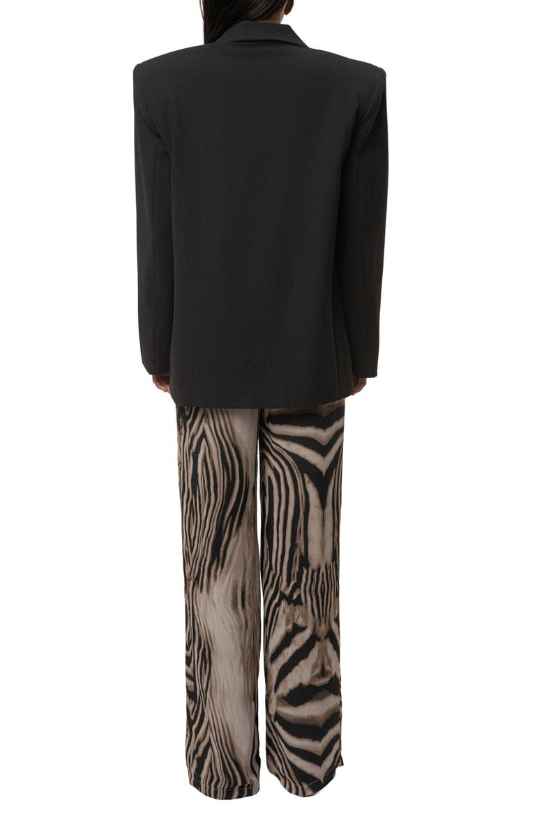 Print Lost In Motion Pant, Alternate, color, Brown Zebra