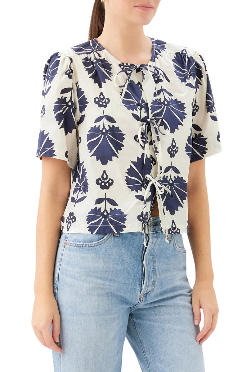 FIFTEEN TWENTY Nadine Floral Print Woven Shirt, Alternate, color, 