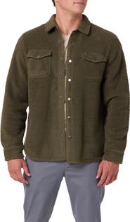 O'Neill Glacier Solid Superfleece Snap-Up Overshirt