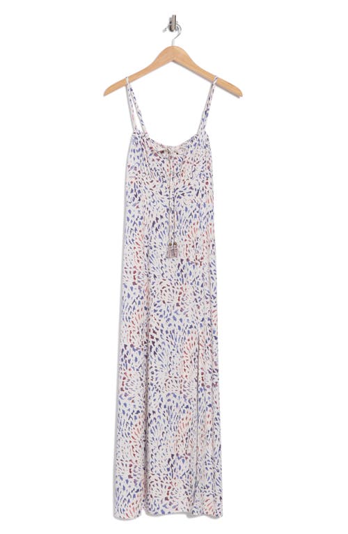 LOVESTITCH LOVESTITCH TIE KEYHOLE MAXI DRESS 