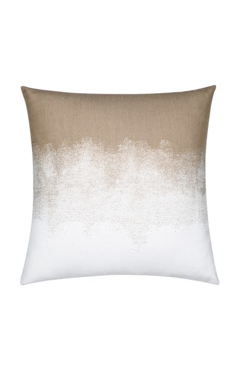 Artful Ombre Indoor & Outdoor Woven Accent Pillow