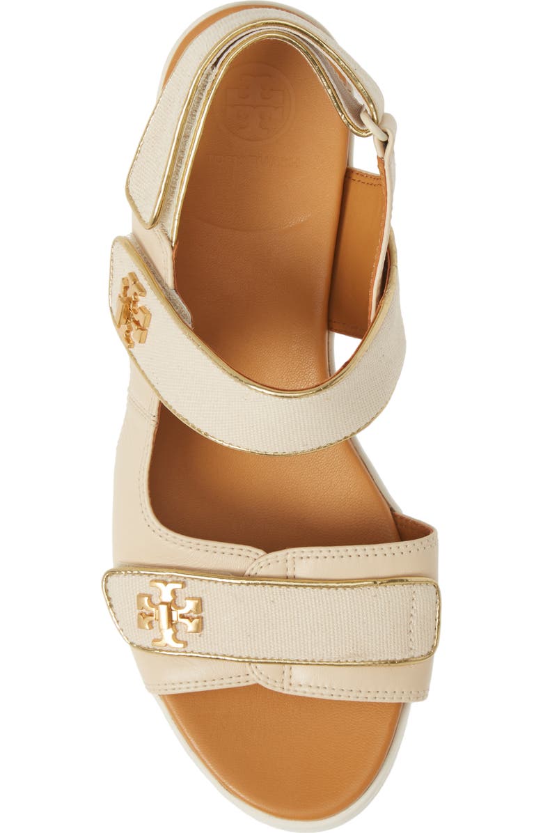 Tory Burch Kira Logo Slingback Sandal, Alternate, color,