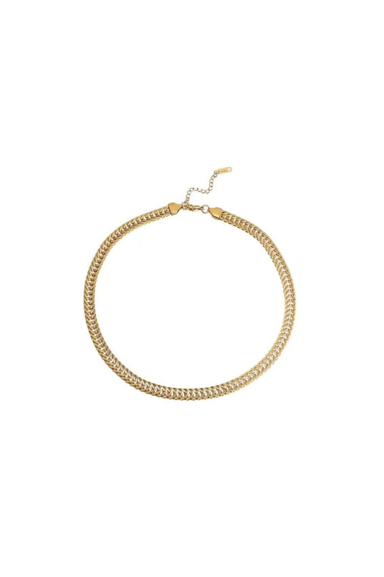 Harmonious Links Stainless Steel Chain Necklace, Main, color, Gold
