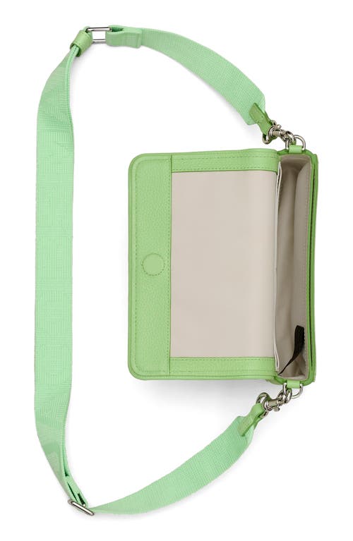 Marc Jacobs The Mini Leather Crossbody Bag In Green