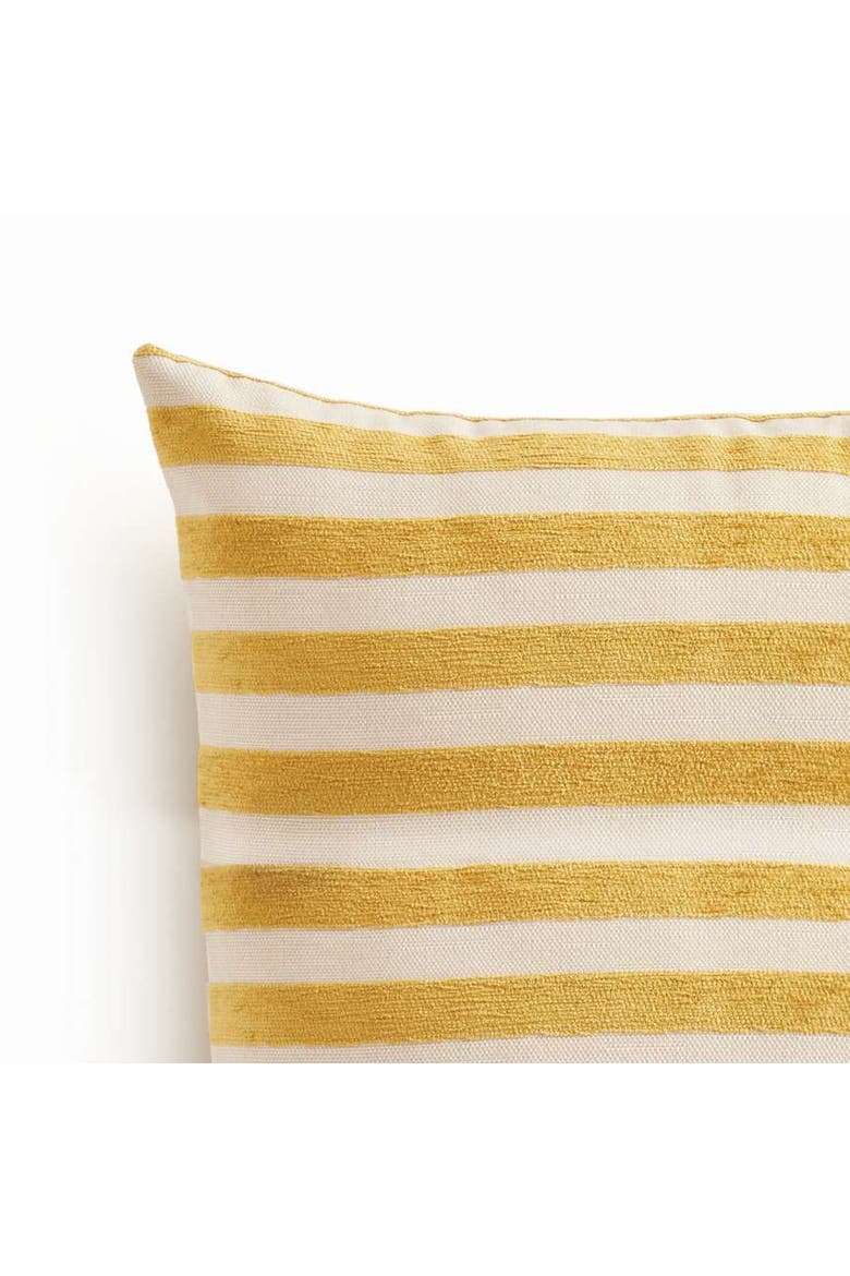 Grant Square Indoor-Outdoor Pillow 20", Alternate, color, Yellow