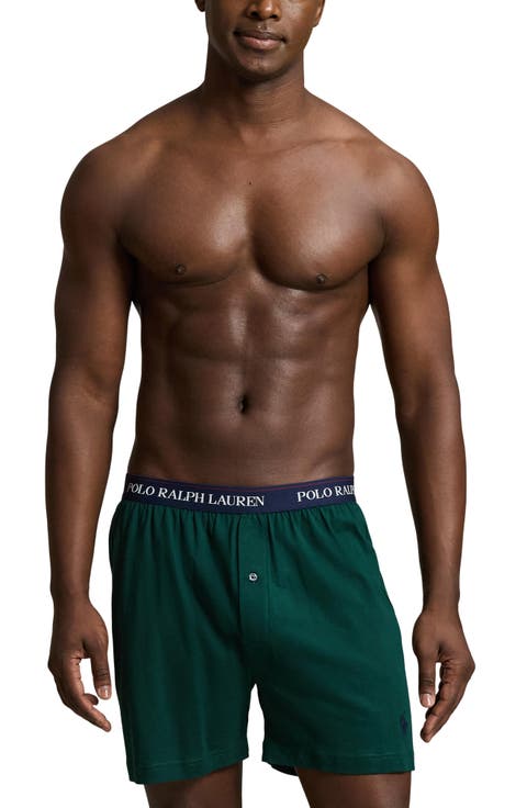 Classic Fit Cotton Knit Boxers