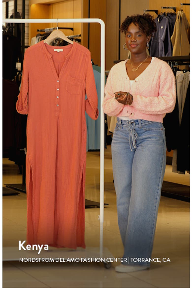 Everyday Ritual Tracey Cotton Caftan (Women) | Nordstrom
