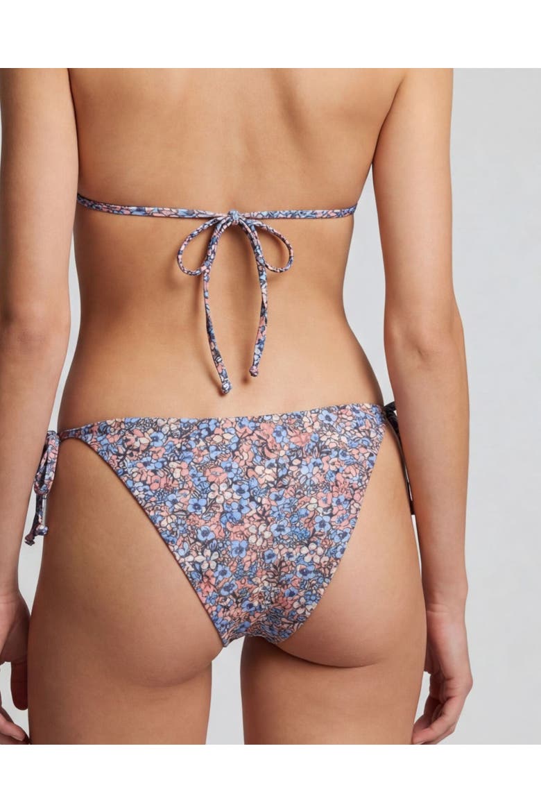 Floral Field Womens Bikini Bottom, Alternate, color, Floral Field Coral