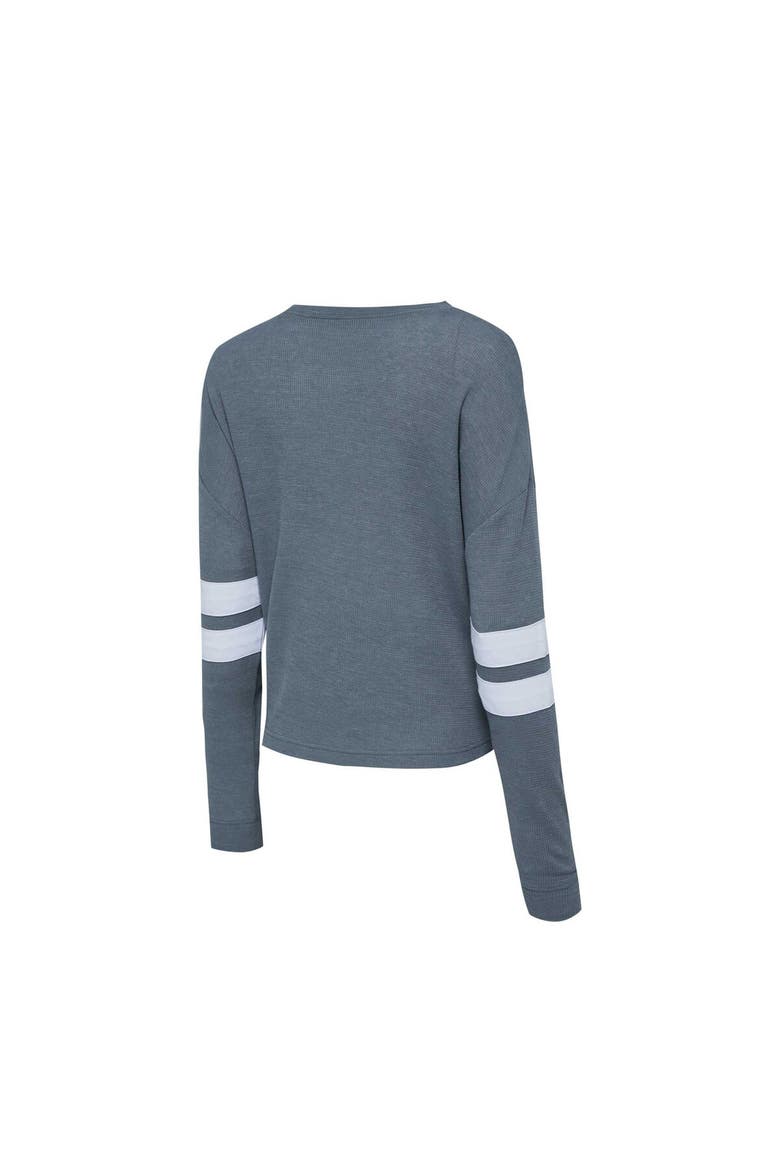 Women's Concepts Sport Charcoal Dallas Stars Meadow Long Sleeve T-Shirt & Shorts Sleep Set, Alternate, color, Gray