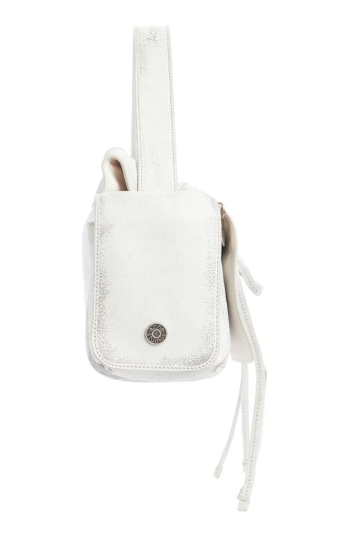 Acne Studios Multipocket Bag In White/grey