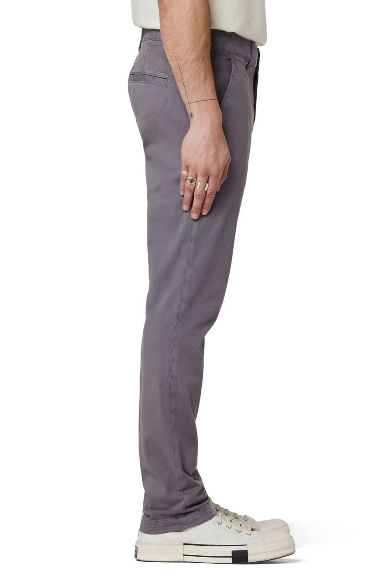 Classic Slim Straight Leg Stretch Chinos, Alternate, color, METAL