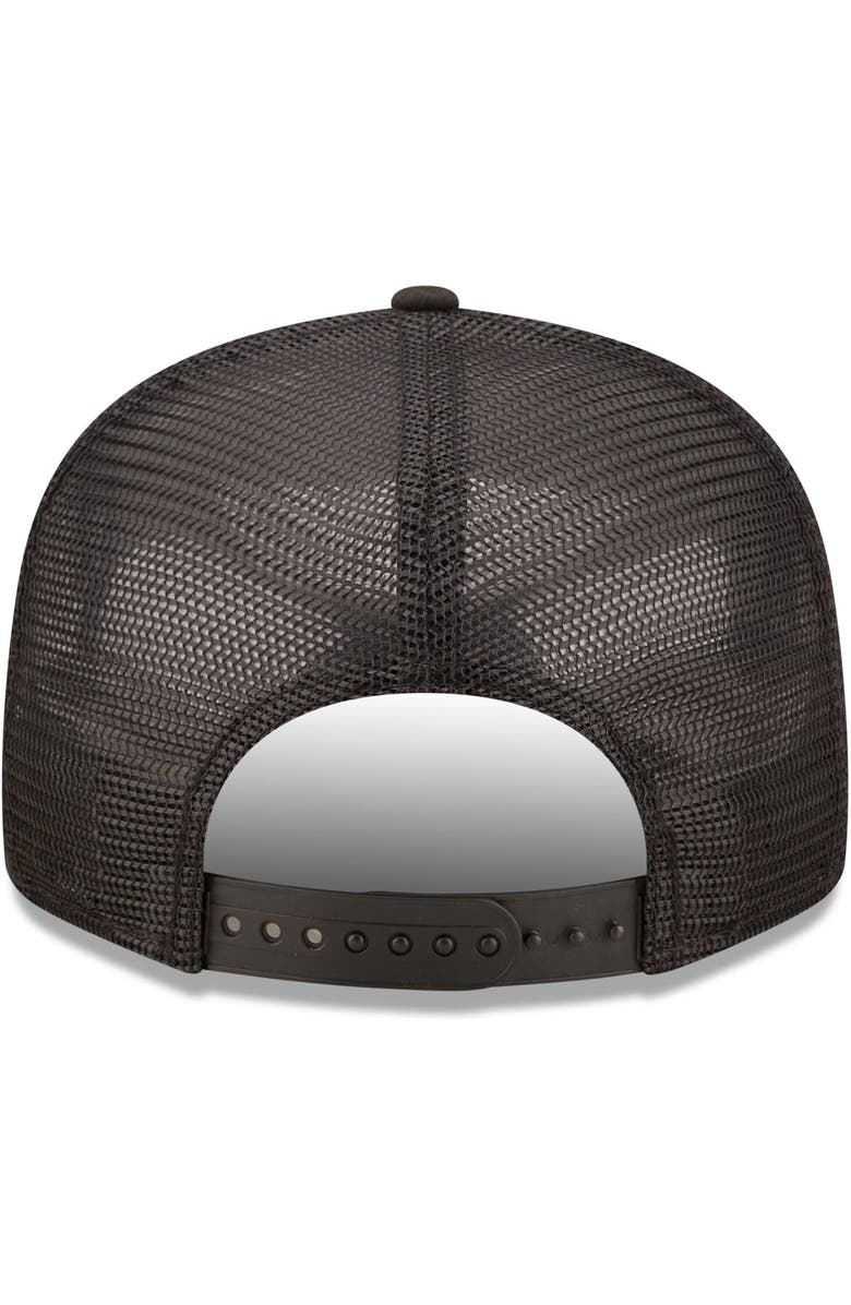 New Era Men's New Era Black Los Angeles Rams Classic 9FIFTY Trucker Snapback Hat, Alternate, color, 