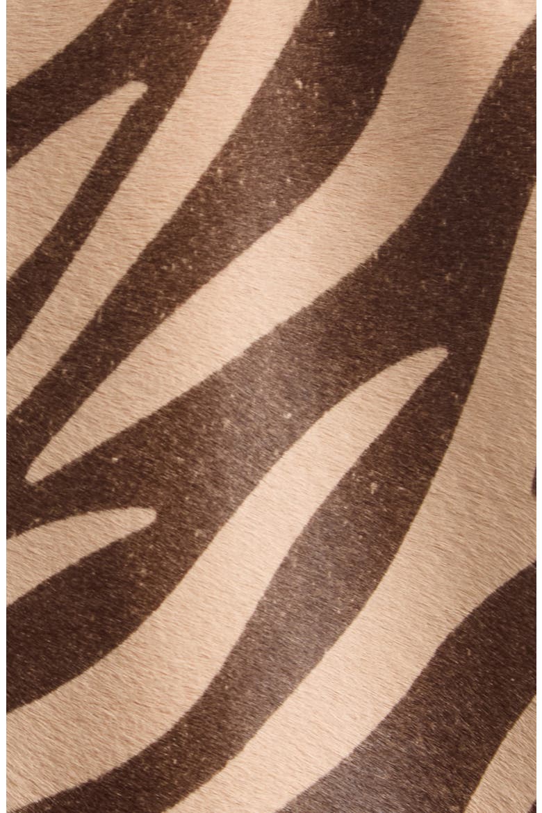 Genuine Calf Hair Jacket, Alternate, color, ZEBRA