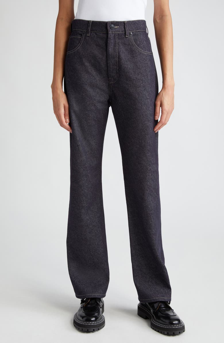 Max Mara Lacuna Straight Leg Jeans, Main, color, 
