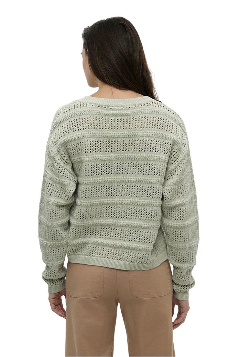 Lunenberg Sweater, Alternate, color, Light Moss Heather