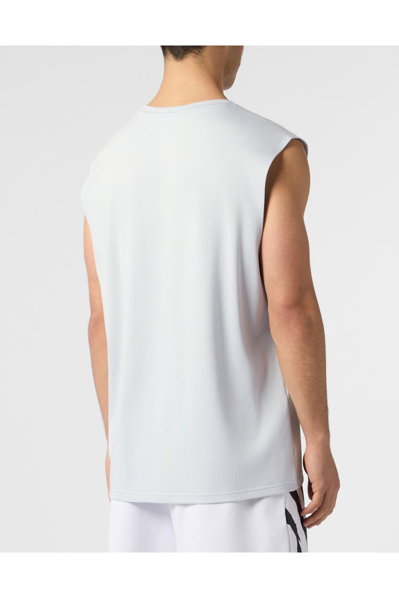 Slub Cotton Tanktop Men, Alternate, color, lightblue
