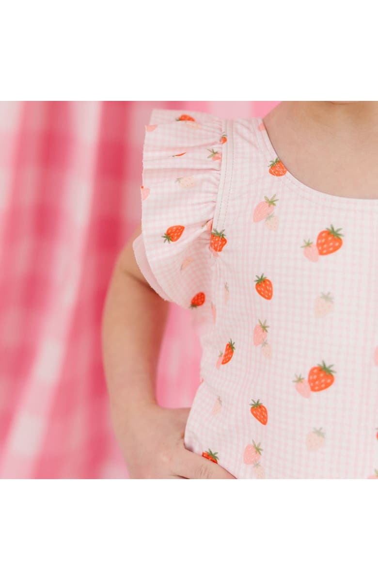 Sweet Wink Berry Cute Bathing Suit, Alternate, color, Pink