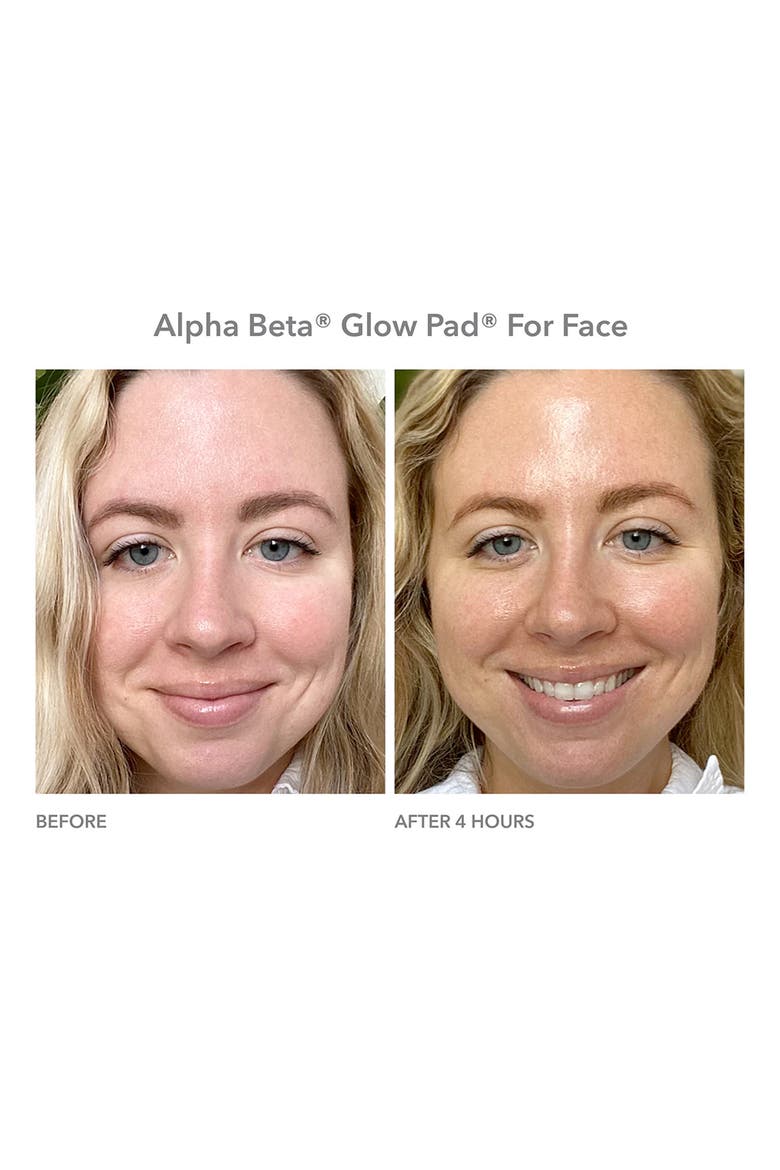 Alpha Beta® Glow Pad™ Self-Tanner for Face Intense Glow, Alternate, color, NO COLOR