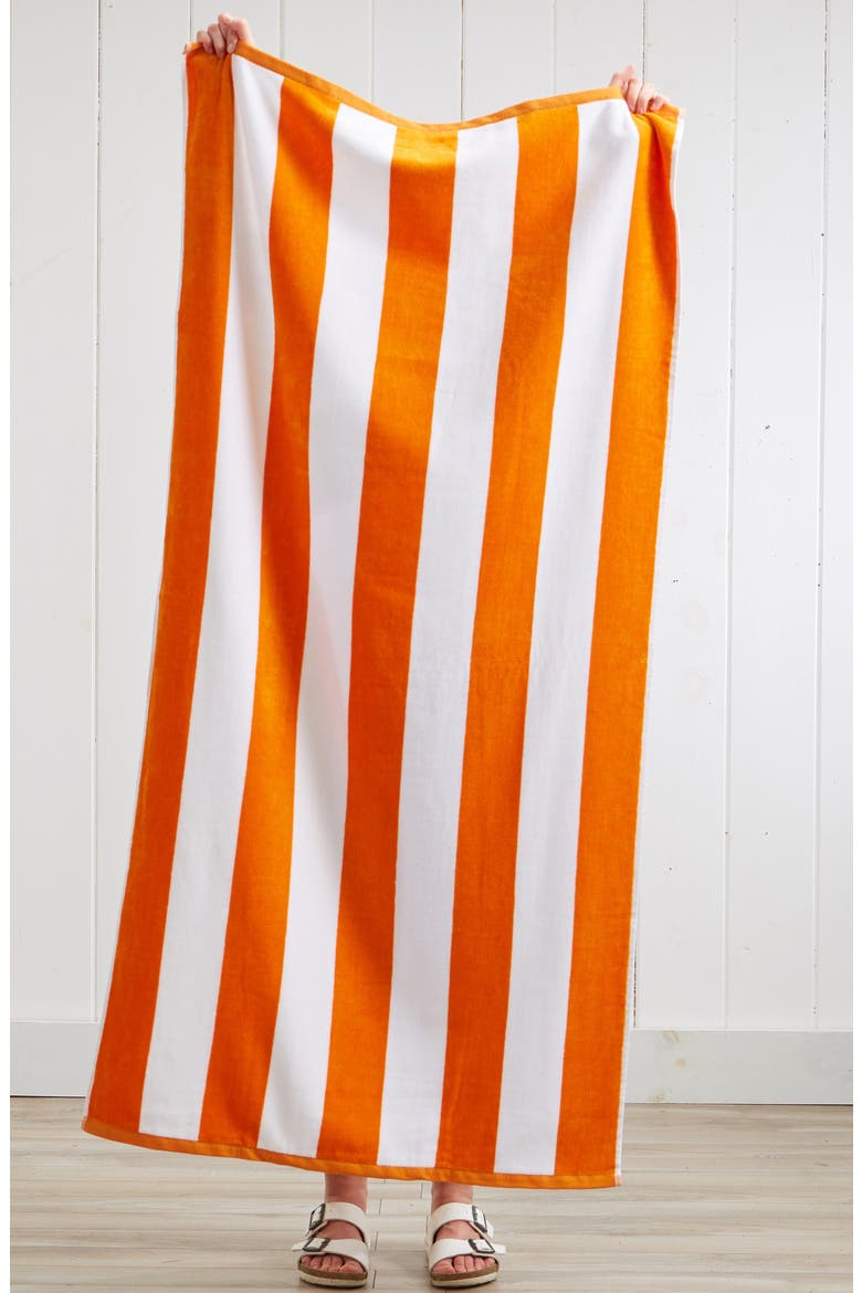 Oversize Stripe 4-Pack Beach Towels, Alternate, color, MULTI PACK