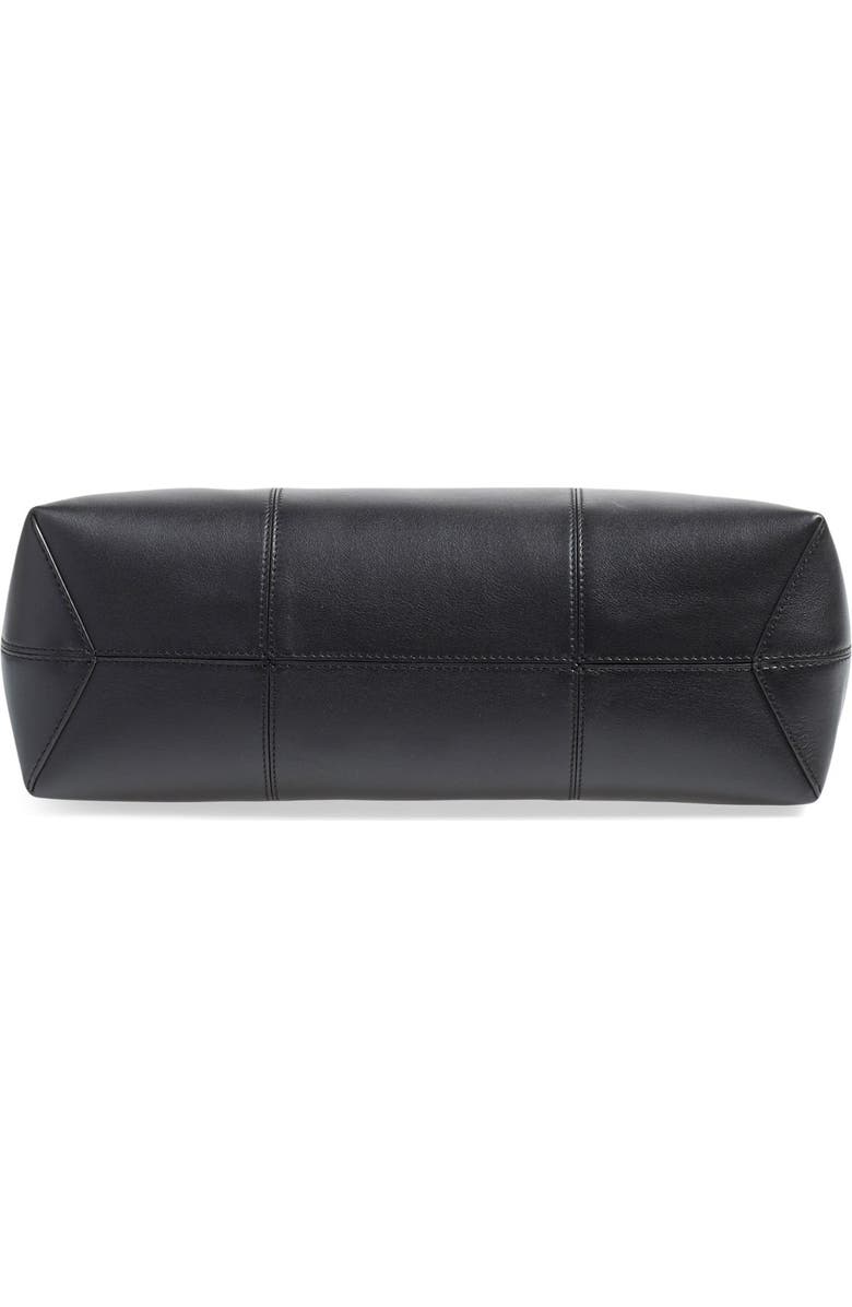 Tory Burch 'Block-T' Leather Tote, Alternate, color,