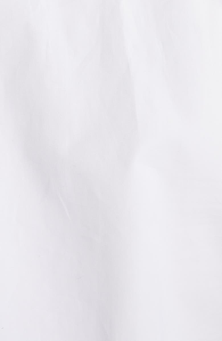 Thom Browne Scallop Collar Long Sleeve Cotton Button-Up Shirt, Alternate, color, 