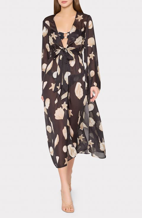 Vince Seashell Sheer Cover-Up