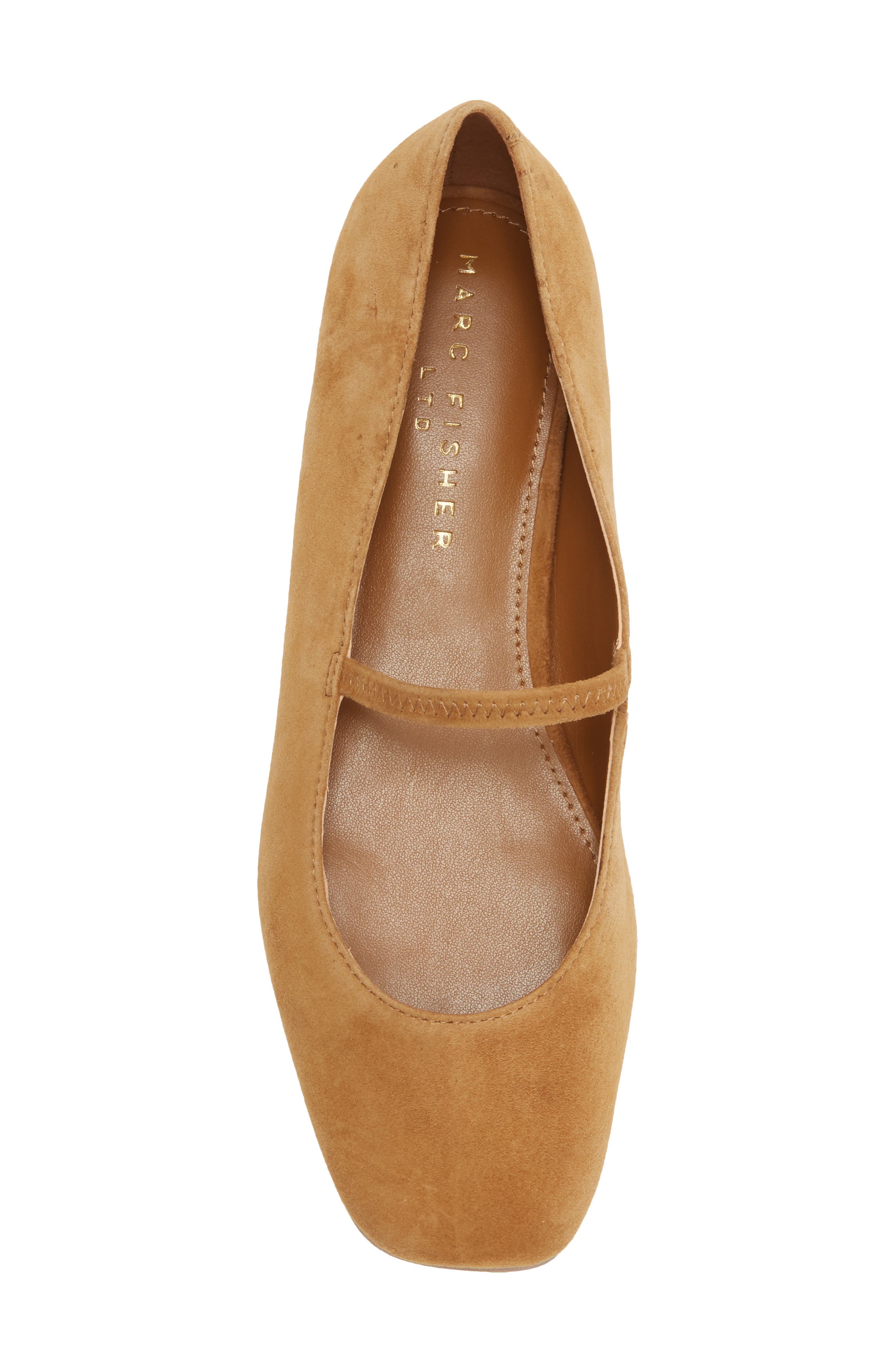 Urella Mary Jane Flat, Alternate, color, MEDIUM NATURAL SUEDE
