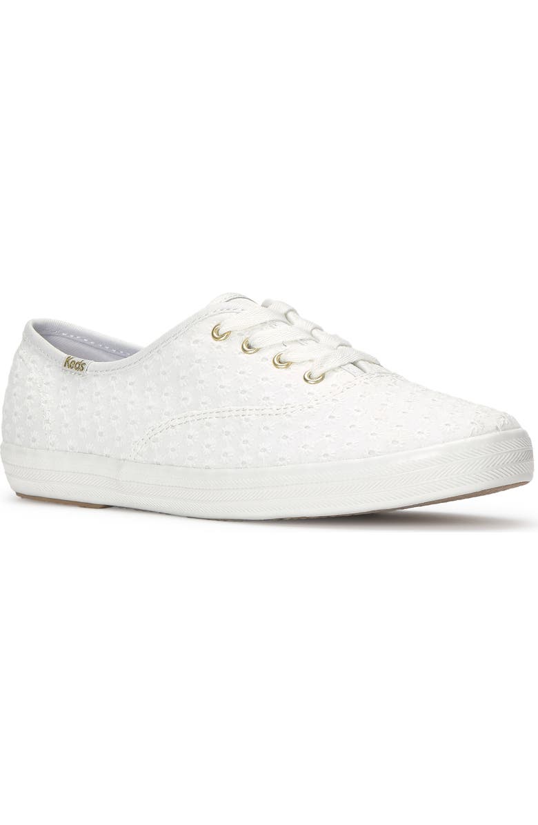 Keds<sup>®</sup> Champion Sneaker, Main, color, Snow White Daisey