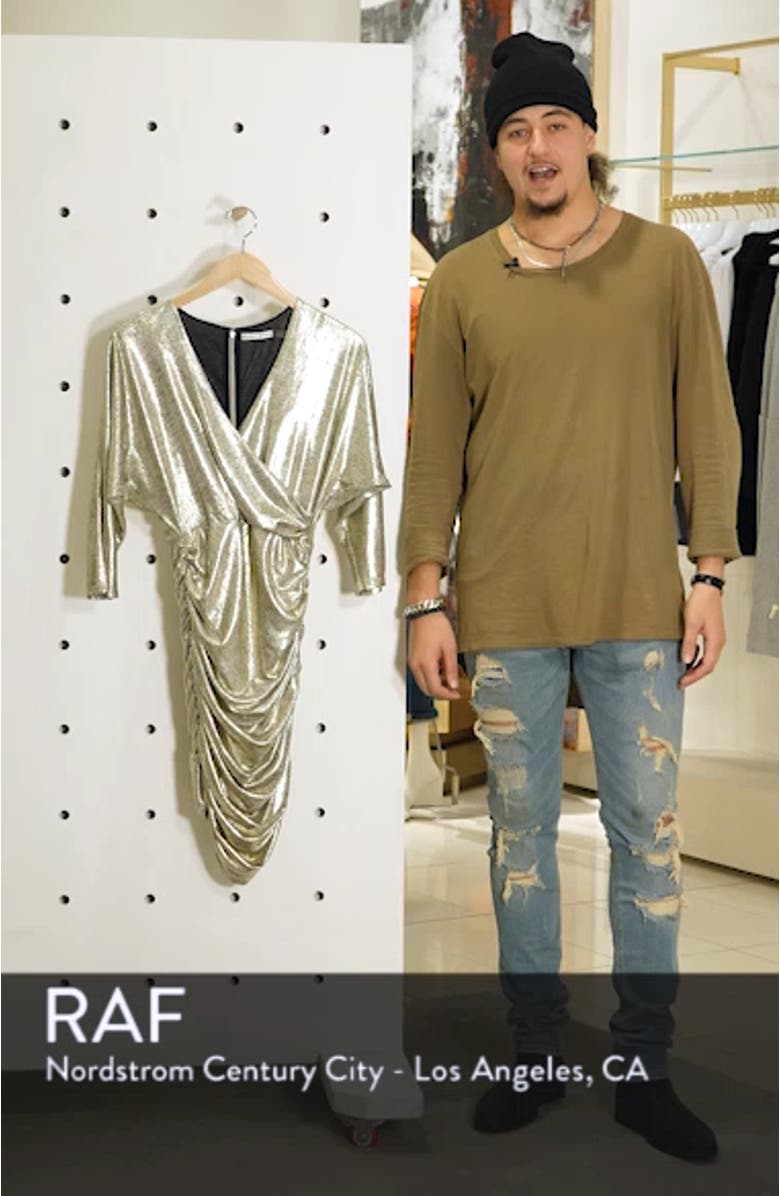 Pace Batwing Sleeve Party Dress, sales video thumbnail