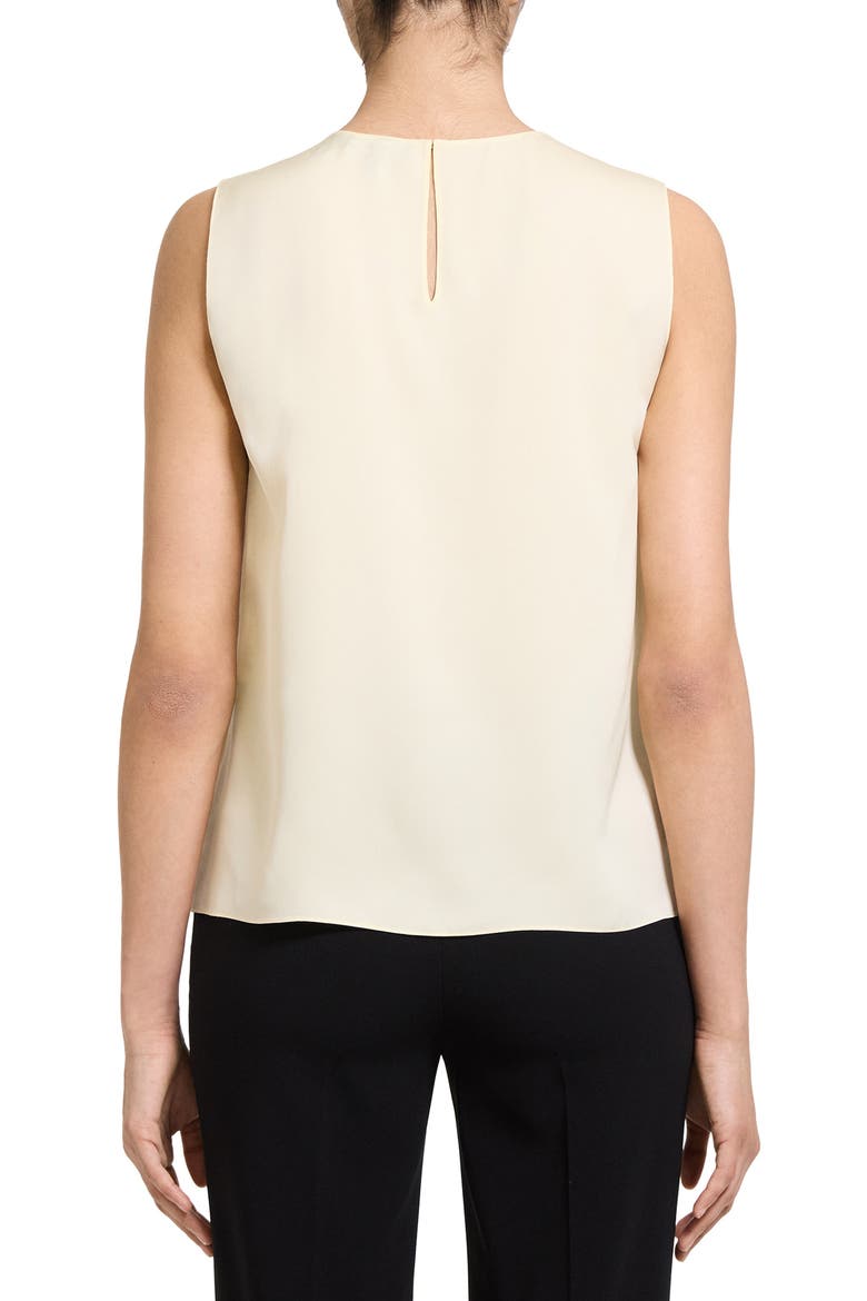 Sleeveless Silk Blouse, Alternate, color, SUNBEAM