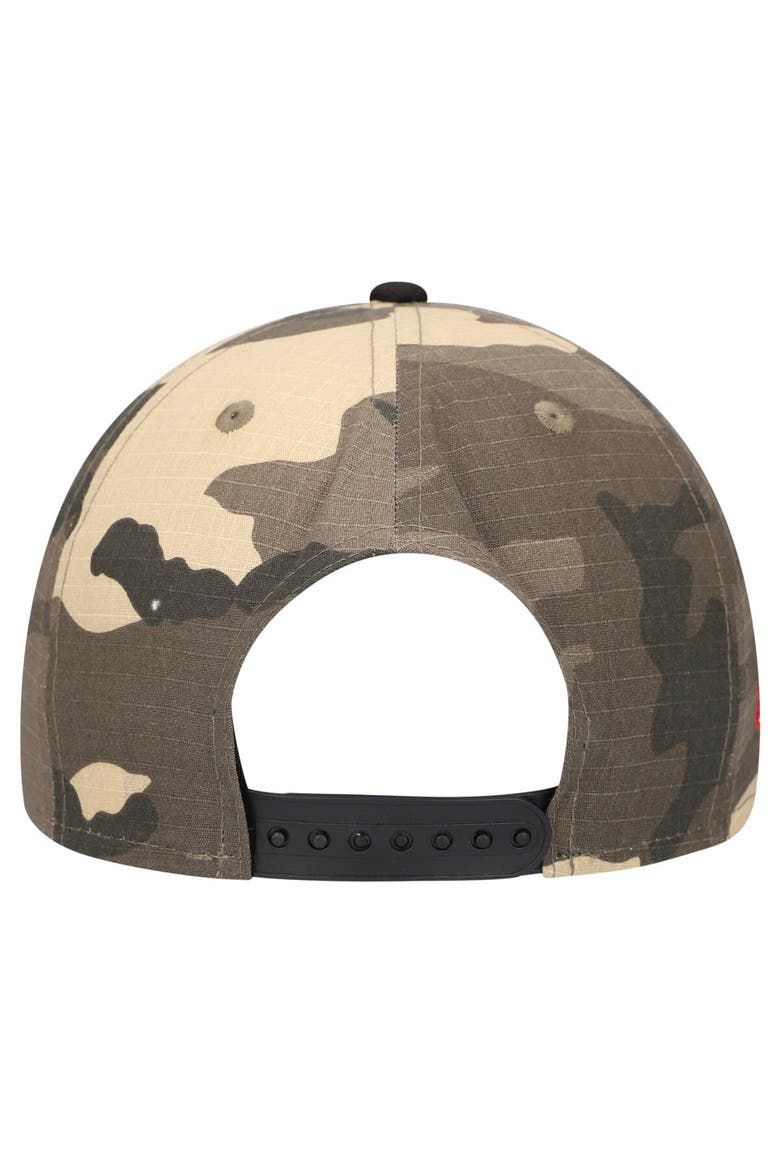 Men's New Era New York Mets Camo Crown A-Frame 9FORTY Adjustable Hat, Alternate, color, Camo