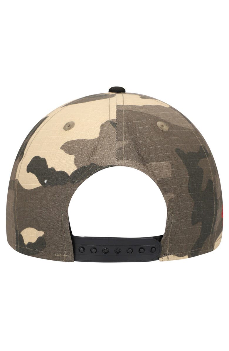 New Era Men's New Era New York Mets Camo Crown A-Frame 9FORTY Adjustable Hat, Alternate, color,