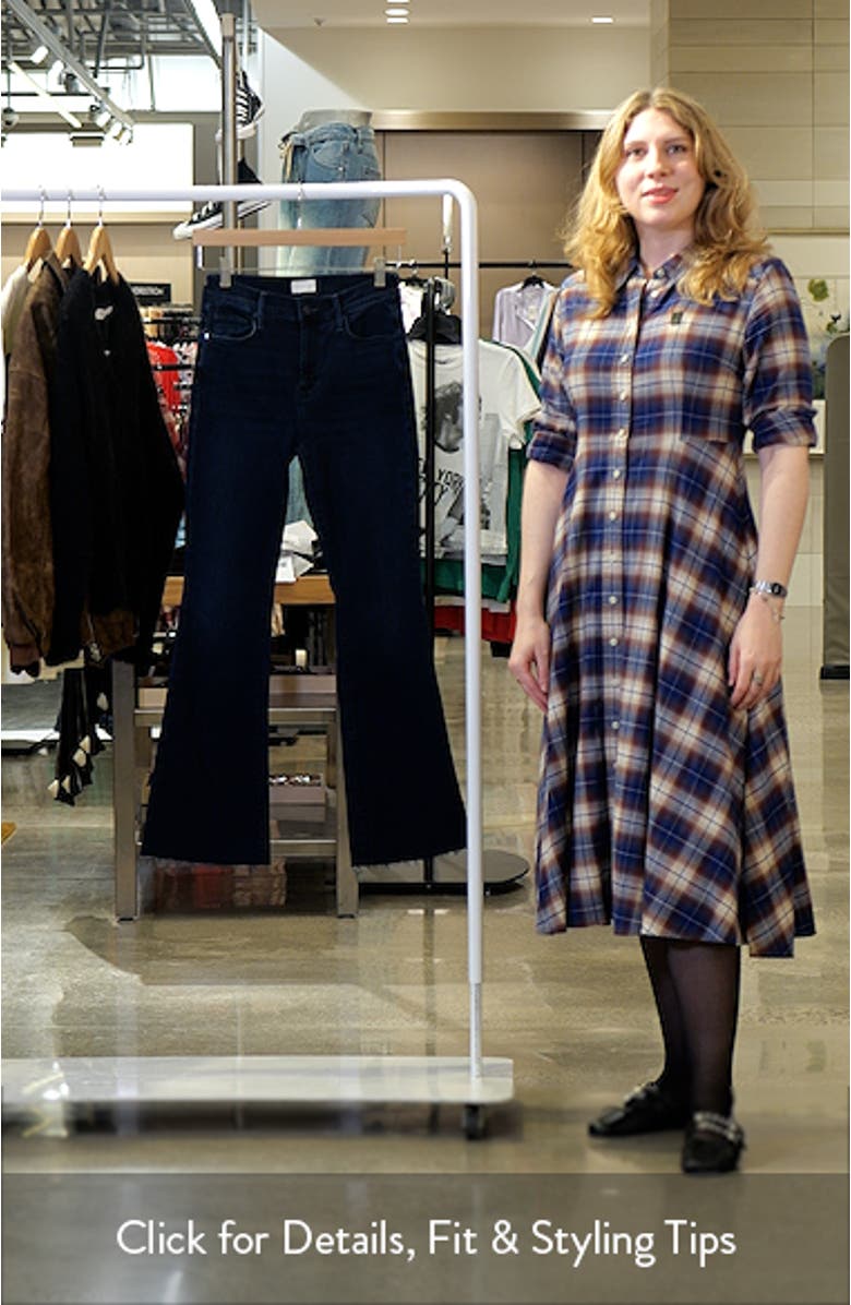 Lil' High Waist Raw Hem Wide Leg Jeans, sales video thumbnail