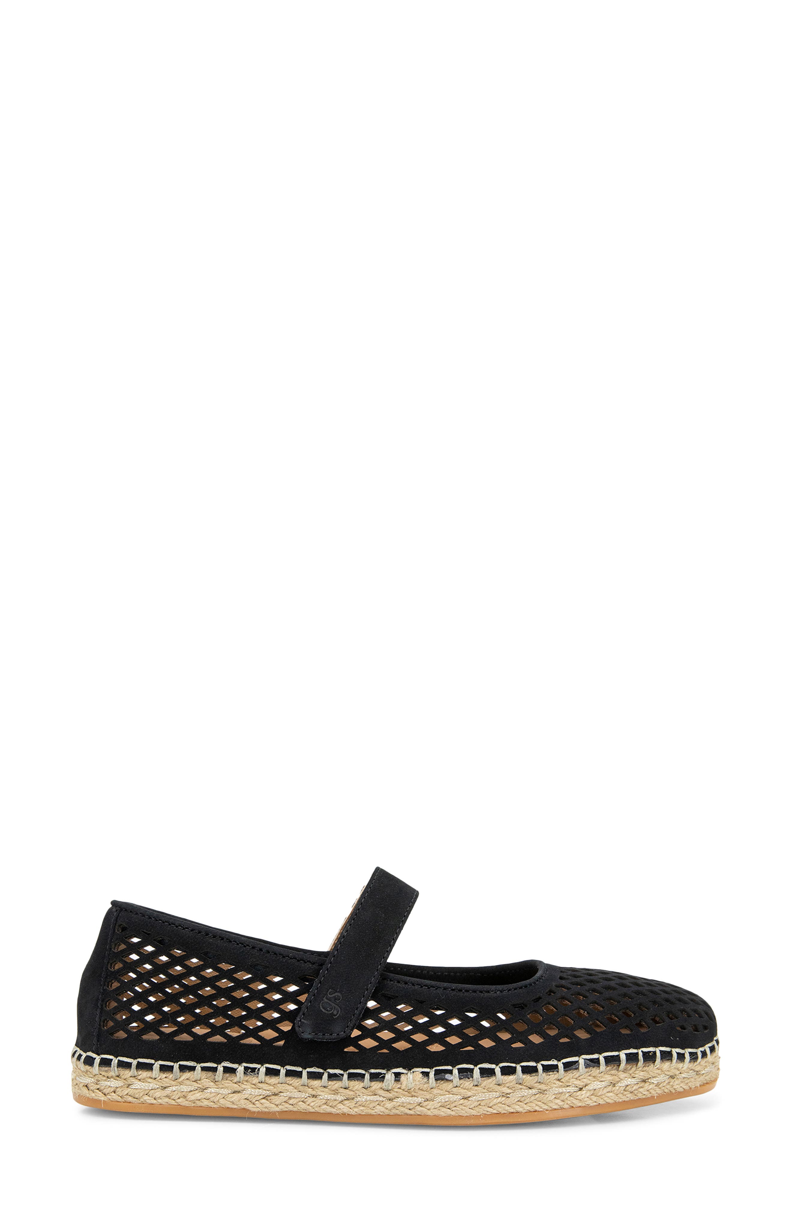 Gentle Souls Sienna Mary Jane Flat, Alternate, color, Black Nubuck
