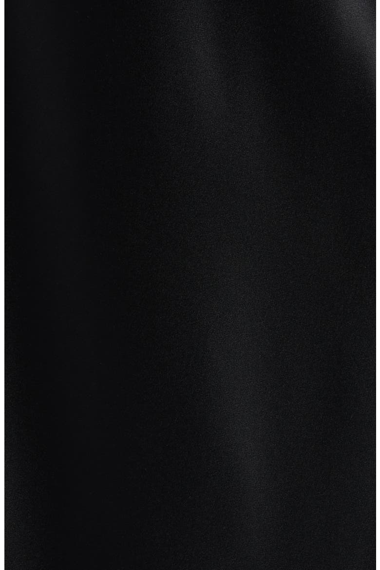 Vallis Lace Bow Midi Skirt, Alternate, color, BLACK