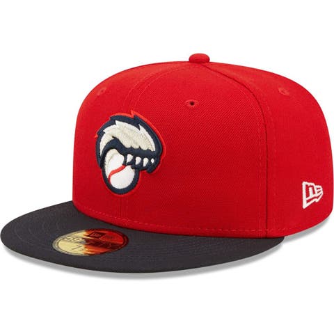 Men's New Era Red New Hampshire Fisher Cats Authentic Collection Team Alternate 59FIFTY Fitted Hat