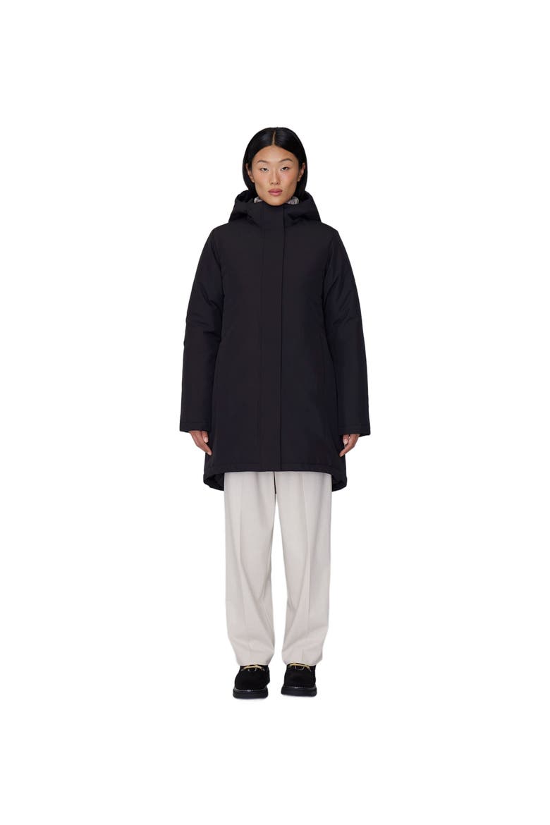 MAEVA | Hooded Insulated Winter Jacket, Main, color, Black