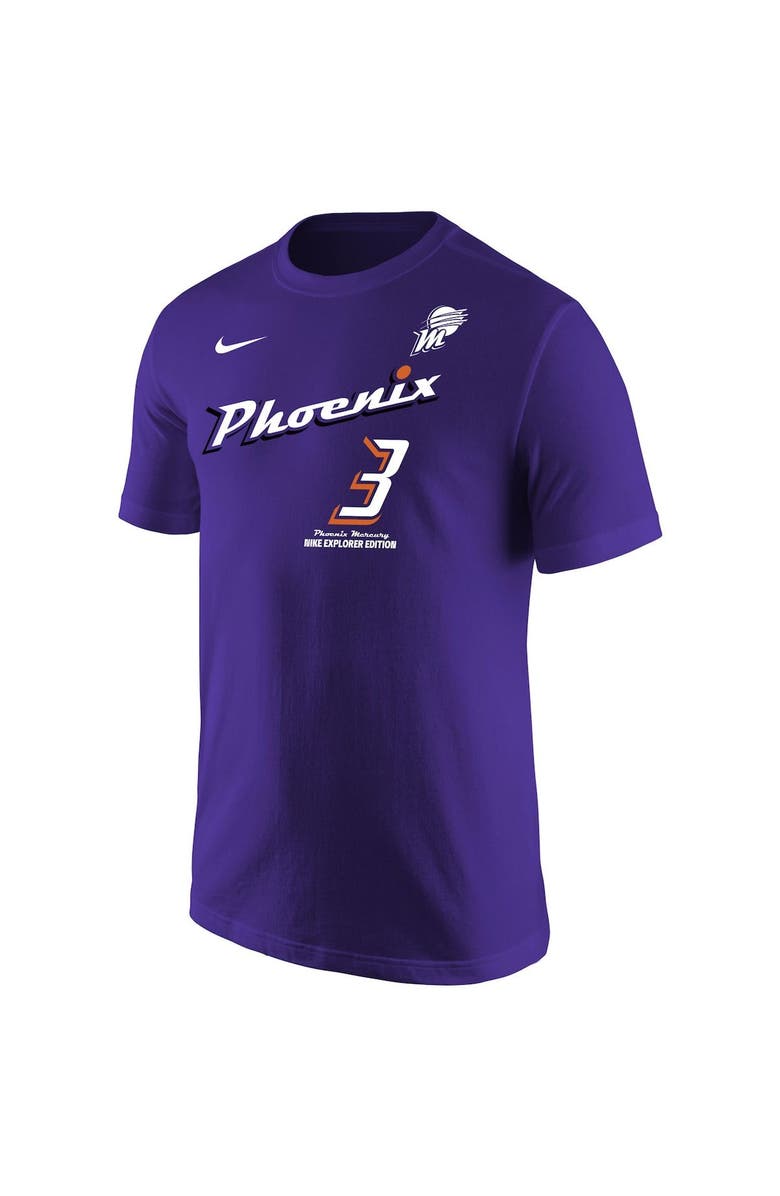 Nike Men's Nike Diana Taurasi Purple Phoenix Mercury Explorer Edition Name & Number T-Shirt, Alternate, color, 