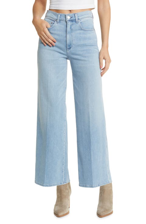 Juliette High Waist Ankle Wide Leg Jeans (Day Dreamer)