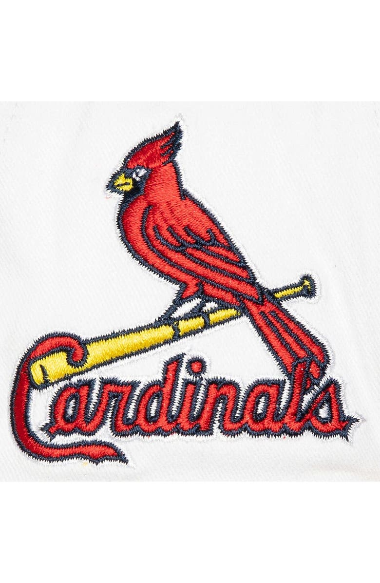 Mitchell & Ness Men's Mitchell & Ness White St. Louis Cardinals Cooperstown Collection Tail Sweep Pro Snapback Hat, Alternate, color, White