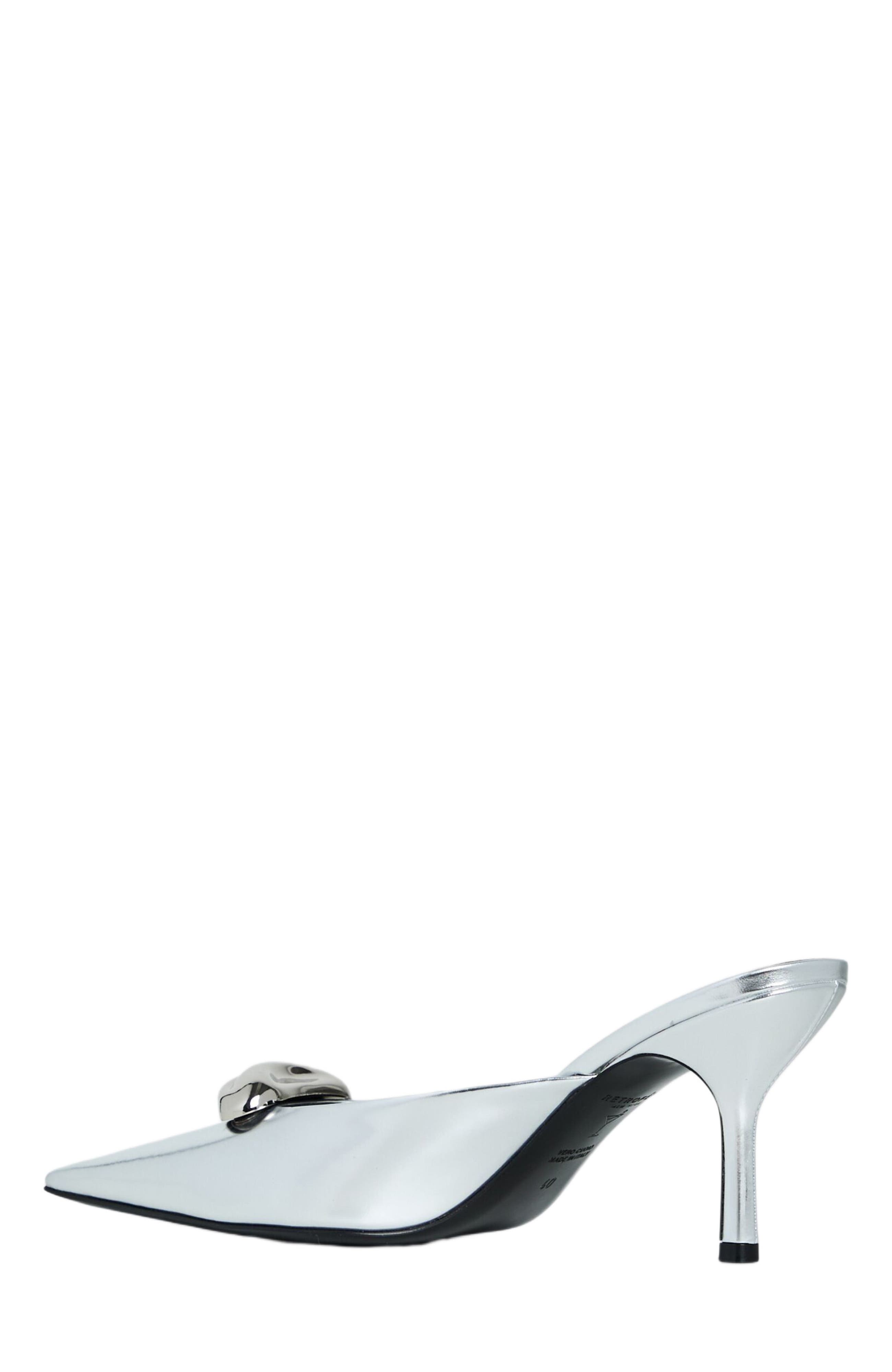 Retrofête Francesca Kitten Mule, Alternate, color, 