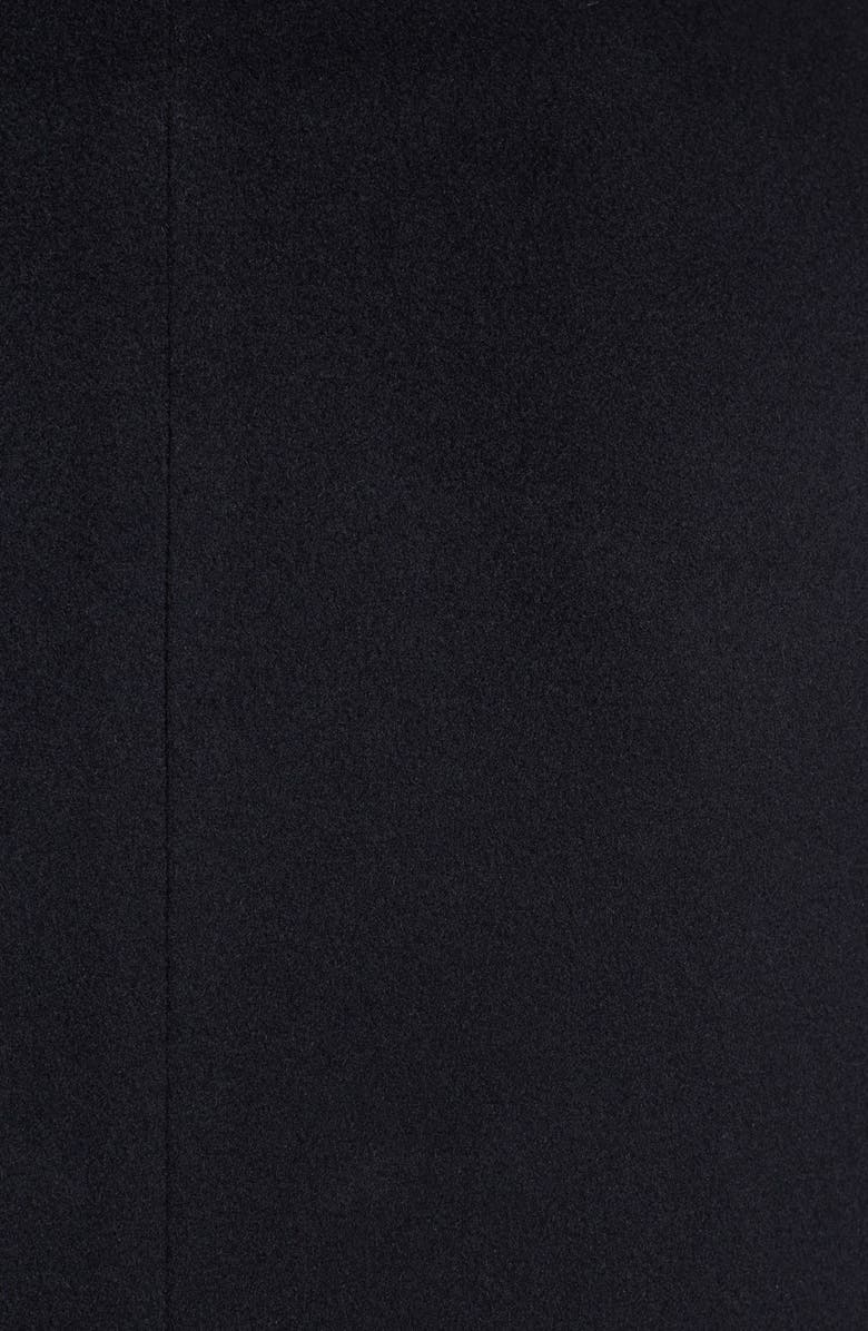 Fleurette Stand Collar Cashmere Coat, Alternate, color, 