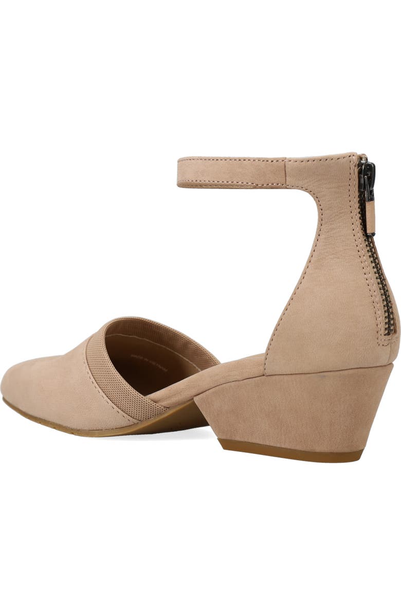Eileen Fisher Halli Ankle Strap Pump, Alternate, color, Stone