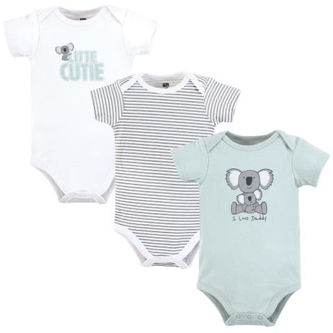 Little Soft Cotton All-in-One Outfits, Set of 3 (Baby)